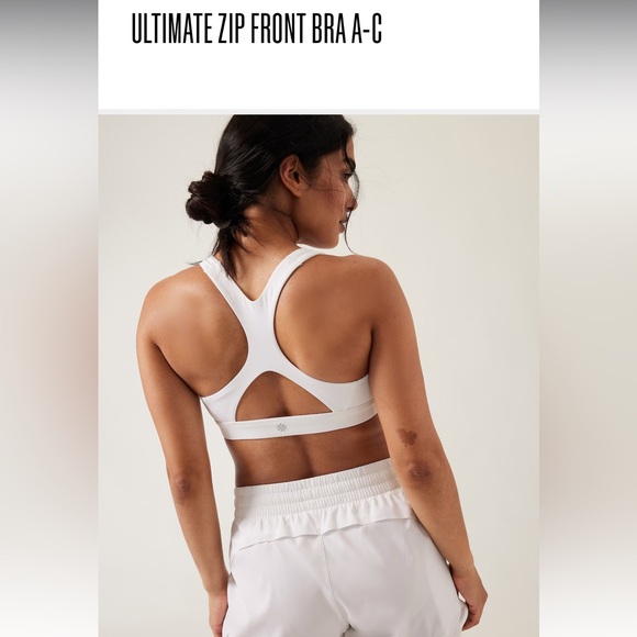 Blue Athleta sports bra - Picture 3 of 4